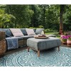 Courtyard CY8734 UV & Stain Resistant Non-Shedding Power Loomed Indoor/Outdoor Rugs - Safavieh - 4 of 4