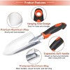 attop 2 Pack Heavy Duty Gardening Tools Set Include Wide Garden Trowel, Hand Shovel with Measurement Mark - 3 of 4