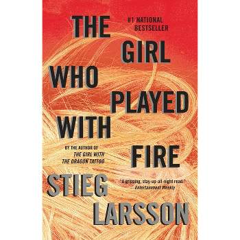 The Girl Who Played with Fire - (The Girl with the Dragon Tattoo) by  Stieg Larsson (Paperback)
