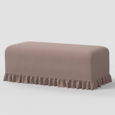 Ruffle Slipcover Dining Bench - Threshold™ designed with Studio McGee