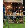 Stainless Steel Folding Table 48" x 24" with Undershelf, [NSF Certified][Heavy Duty] Commercial Kitchen Prep Table for Home, Restaurant, Hotel - 4 of 4