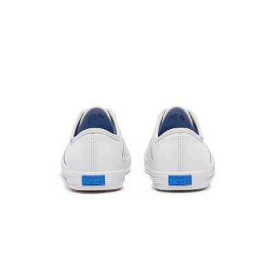 Женские кроссовки Keds Women's Champion Originals Leather Lace Up Sneakers White 7 — фото 6