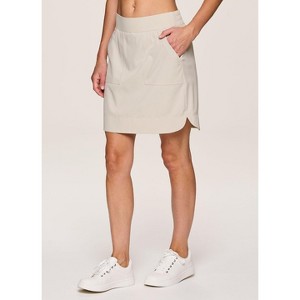 RBX Active Women's Longer Length Quick Drying Lightweight Travel Tennis Golf Skirt with Built-In Shorts and Pockets - 1 of 4