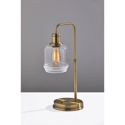 Barnett Cylinder Table Lamp Antique Brass - Adesso