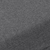 heathered solid dark grey