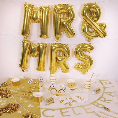 Create Your Own Gold Faux Glitter Banner - Spritz™ : Target