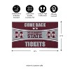 Evergreen Come Back with Tickets Mississippi State University 28" x 16" Woven PVC Indoor Outdoor Doormat - 2 of 4