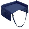 iMountek "Ultimate Waterproof Kids Travel Tray: Snack, Play, and Create on the Go!" Blue - 2 of 4