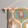 22" x 16" Emanuela Carratoni Vintage Floral Geometric Fiber Wall Hanging - Deny Designs: Bohemian, Polyester Yarn, Artist-Crafted - 3 of 3