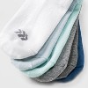 Women's Lightweight Mesh Striped L-Band 6pk No Show Athletic Socks - All In Motion™ 4-10 - 3 of 3
