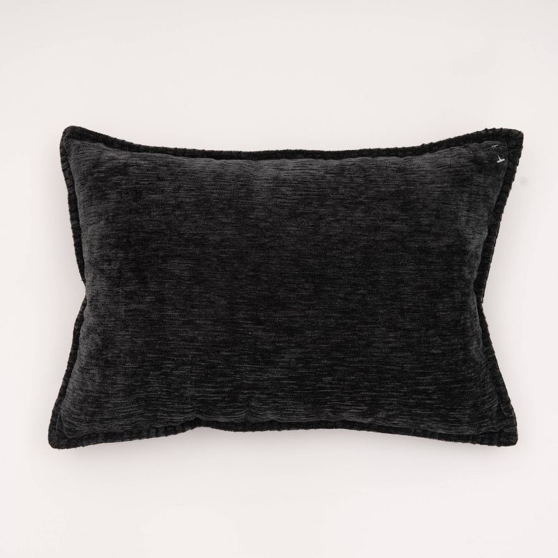 Oversize Junoesque Chenille Whipstitch Throw Pillow - Evergrace, 1 of 14
