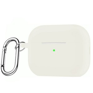 SaharaCase Silicone Case for AirPods Pro 2 (2nd Generation) Glow White HP00053 - 1 of 4