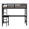 Hillsdale Furniture Twin Kids' Caspian Wood Loft Bed - 2 of 4
