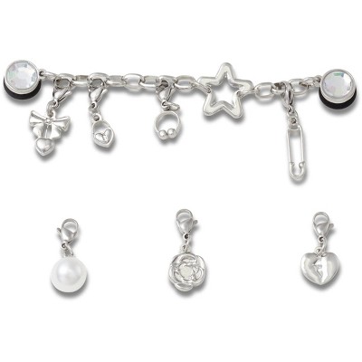 Crocs Jibbitz Punk Rock Chain Shoe Charms 5pk
