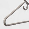 5pk Super Heavyweight Plastic Hanger White - Room Essentials™ : Target