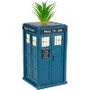 Doctor Who Tardis Indoor Planter for Real & Faux Plants, 6" Ceramic - Special Dr. Who Decor for Home, Office - Gift for Teens, Adults - 3 of 4