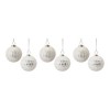 Melrose Frosted Glass Ball Ornament (Set of 6) - 3 of 4