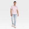 Men's Short Sleeve Poplin Button-Down Shirt - Goodfellow & Co™ - 3 of 3