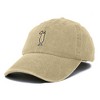 Dalix Pina Colada Embroidered Cap Cotton Baseball Cute Cool Dad Hat Womens - 4 of 4