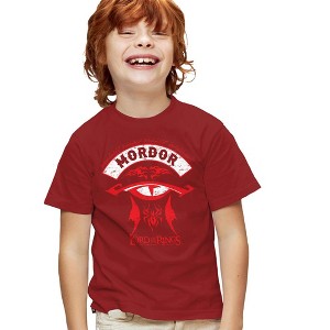 Boys' Short Sleeve Lord Of the Rings Mordor T-Shirt - 1 of 4