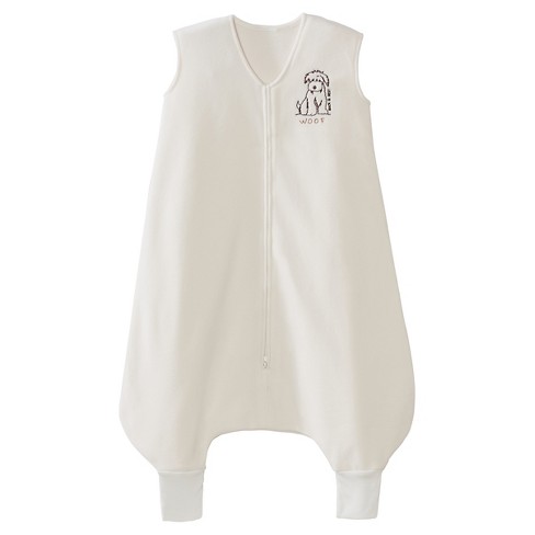 Halo Sleepsack Big Kids Wearable Blanket Micro Fleece Cream Dog Woof Target