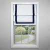 Versailles Valentina Cordless Roman Blackout Shades For Windows Insides/Outside Mount Navy - image 2 of 4