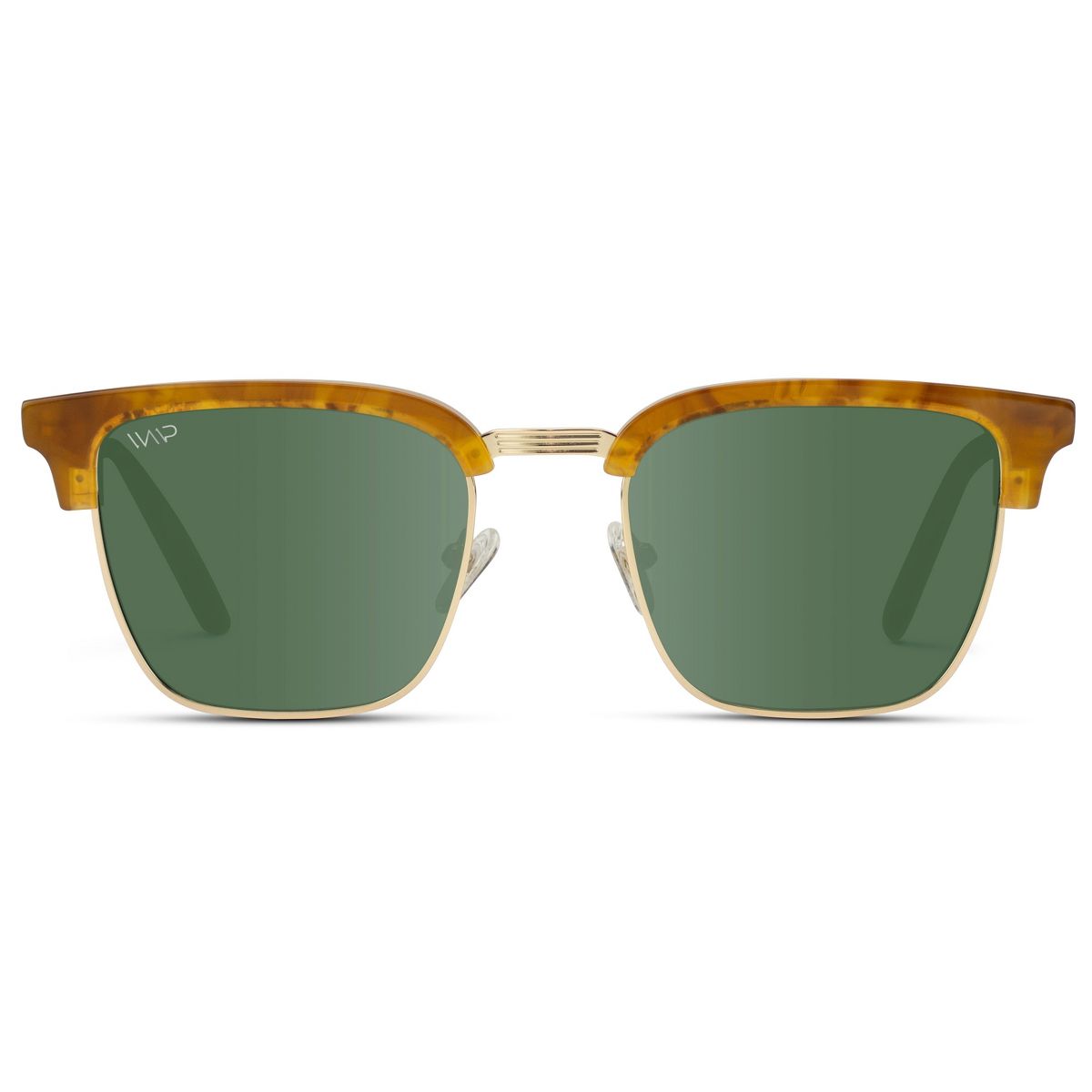 WMP Eyewear Polarized Semi-Rimless Rectangular Sunglasses - thumbnail 9