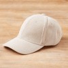 Hadley Wren Corduroy Ball Cap - Cream - 3 of 4