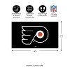 Full Color PVC Mat, 16" x 28", Philadelphia Flyers - 3 of 4