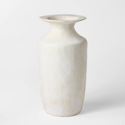 Exaggerated Rim Ceramic Vase - Threshold™ designed with Studio McGee