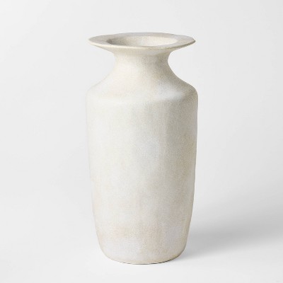 Exaggerated Rim Ceramic Tall Vase - Threshold™ designed with Studio McGee