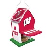 MasterPieces Officially Licensed NCAA Wisconsin Badgers outdoor wood birdhouse!. - image 3 of 3