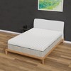 Continental Sleep, 3-inch Convoluted Egg Shell Breathable Foam Topper, Adds Comfort to Mattress - image 3 of 4