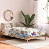 Ninola Design Christmas Baubles ords Comforter + Pillow Sham(s) - Deny Designs - 2 of 3
