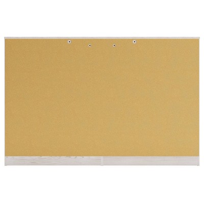 White Pearlized 6-Drawer Glam Double Dresser