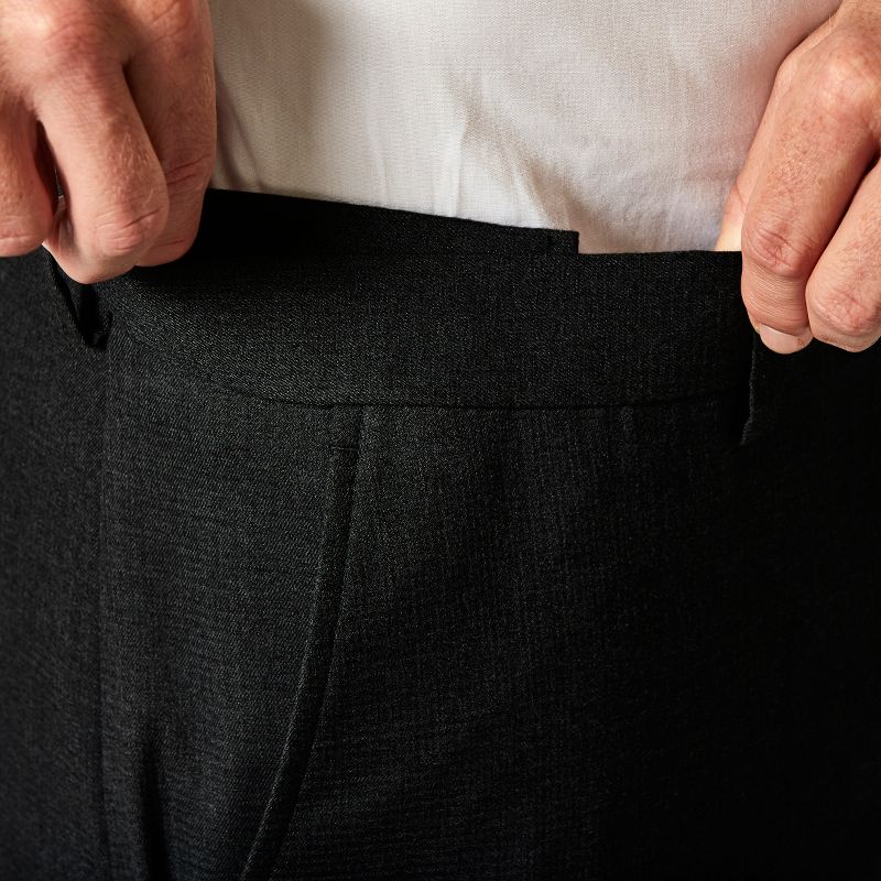 Haggar H26 Men's Tailored Fit Premium Stretch Suit Pants, 4 of 5