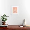 16"x20" ThirtyOne Illustrations Pink Daisy White Framed Canvas Wall Art - Deny Designs - 2 of 4