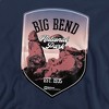 Men's Big Bend National Park Illustrated Landscape Crewneck Sweatshirt - 2 of 4