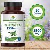 Brieofood Organic Bhringraj 1500mg, 45 Servings, Vegetarian, Gluten Free, 90 Vegetarian Tablets - 3 of 4