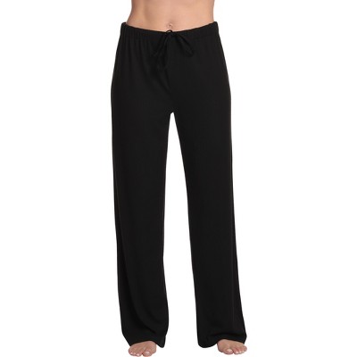 Just Love Womens Solid Ribbed Pajama Pants - Pajama Bottoms For Women ...