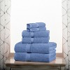 Luxury Cotton Heavyweight Ultra-Plush Towel Set by Blue Nile Mills - 2 of 4