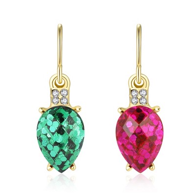 Liv & Ava Holiday Lights Earrings Red