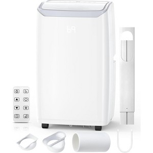 14,000 BTU 3-in-1 Portable Air Conditioner with Window Kit, Cools up to 750 Sq.Ft, 75-Pint Dehumidifier - 1 of 4