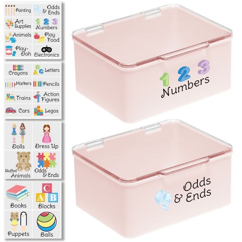 Bins & Things Stackable Toys Organizer Storage Case Compatible With Lol  Surprise Dolls, Pink : Target