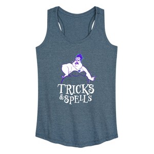 Women's - Disney Villains - Tricks & Spells Graphic Racerback Tank - 1 of 4