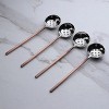 Inox Artisans Sundance Olive Spoons 4 Pc. Set - 4 of 4
