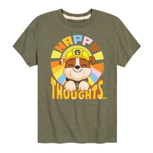 Boys' - Paw Patrol - Happy Thoughts Short Sleeve Graphic T-Shirt - 1 of 4