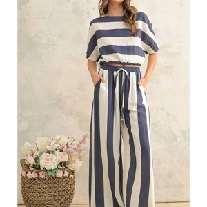 Women's Mediterranean Trousers - MIOU MUSE - 1 of 4