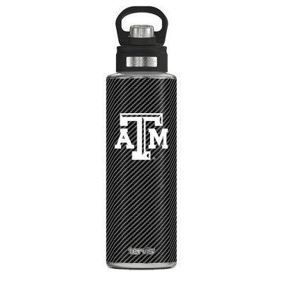 NCAA Texas A&M Aggies Carbon Fiber Wide Mouth Water Bottle - 40oz