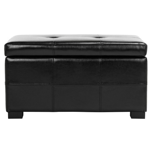 Storage Bench Blk Safavieh Target